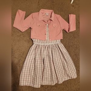 Girls dress with jacket